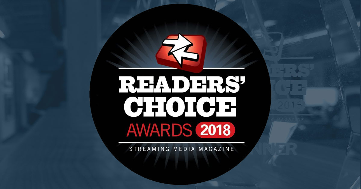 Streaming Media Readers' Choice Awards 2018